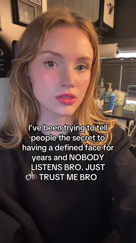 nobody ever listens bro #fyp #sharpjawline #skincaretips #looxmaxxing #foreobear 