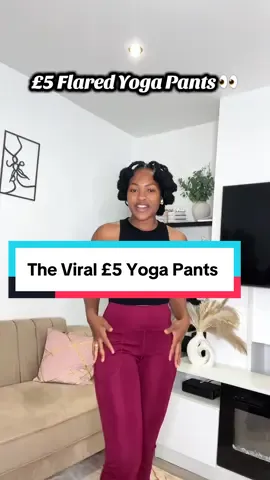 These £5 viral yoga pants are a game-changer for busy mums 💪✨ High waist, flare leg, pockets, and stretch—what more do we need? #TikTokShopFinds   #MumStyle   #FlareLeggings   #ComfyAndConfident   #HighWaistPants