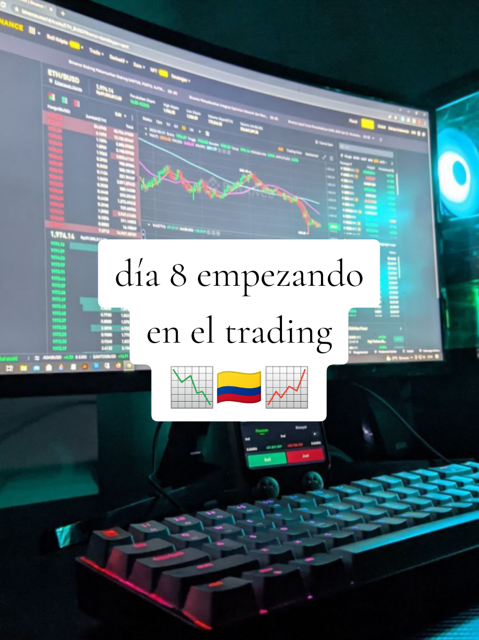 día 8 empezando en el trading 📉🇨🇴📈 como leer una vela japonesa? #tradingcolombia #daytrading88 #trading #mercado #velajaponesa 