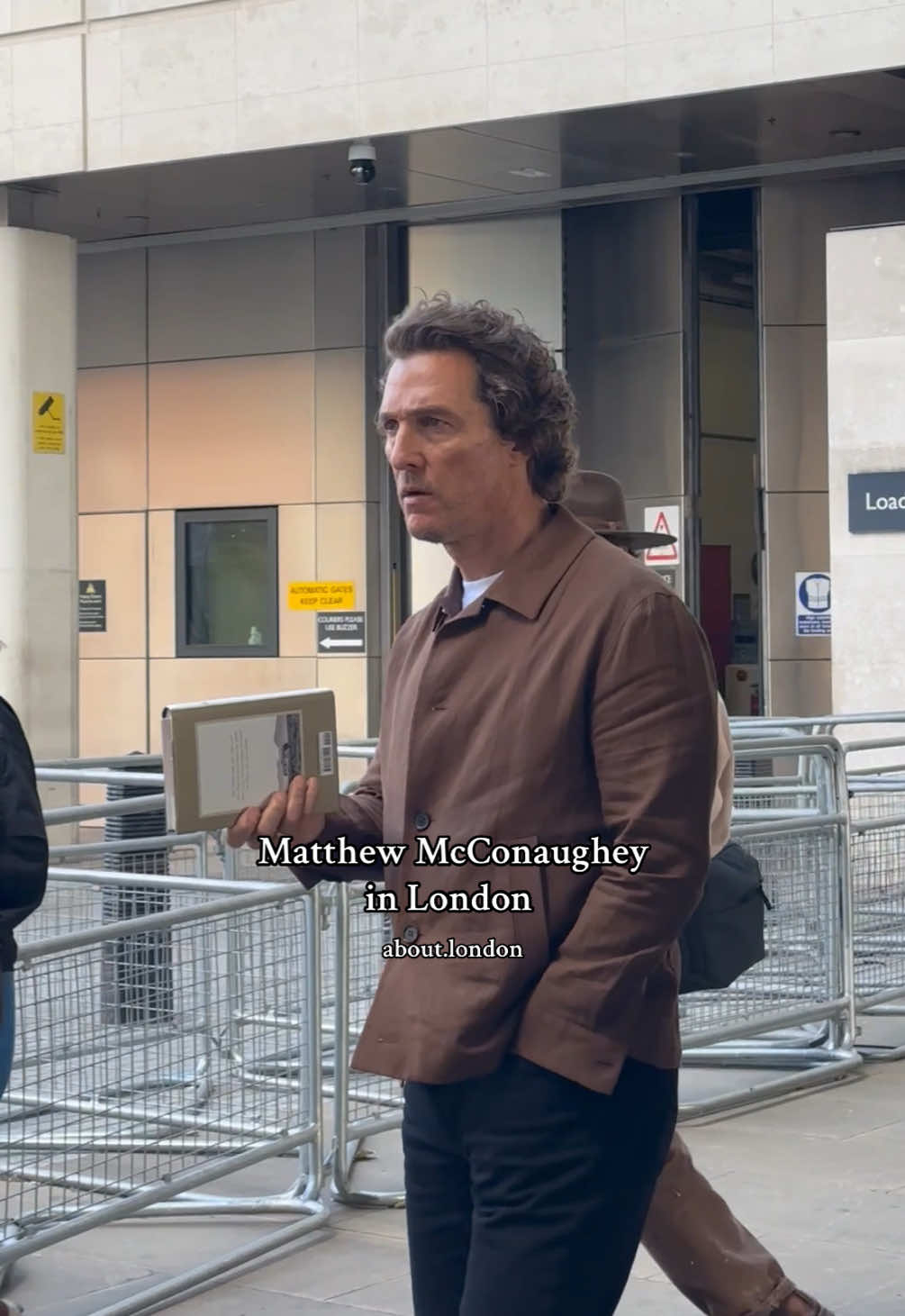 Matthew McConaughey in London #matthewmcconaughey #movie #actor #london #fyp 