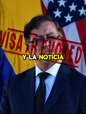 Polémica mundial: Petro vs Estados Unidos #washington #trump #visa #colombia #eeuu 