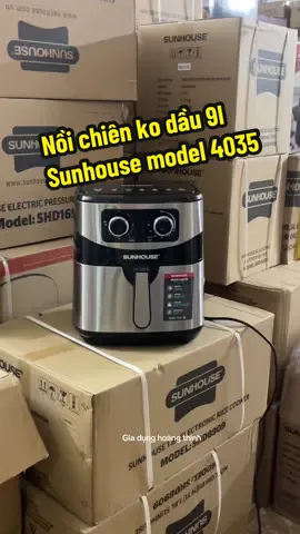 Nồi chiên không dầu 9 l Sunhouse 4035##noichien##noichienkhongdau##noichienkhongdaudanang##nckd
