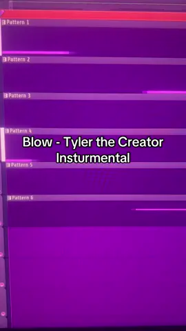 Blow by Tyler the Creator instrumental remake #tylerthecreator #instrumental #goblin #bastar #wolfgang 