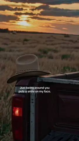 Just being around you puts a smile on my face. #newmusic #countrymusic 