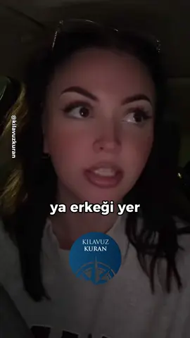 Dişi örümcek erkekle çiftleştikten sonra ya erkeği yer ya da erkek ağdan yani evden kaçmaya çalışır. İlerde yavrular biraz büyüdüğünde ya annelerini yemeğe çalışırlar ya da anne ağı, yani evi terk eder. Allah Kur’an’da kısaca şunu söylüyor: “Allah’tan başka dost edinenlerin durumu kendine ev edinen örümceğin durumu gibidir.” (29:41) Kur’an’daki bu ayette çok önemli 2 kısım var: İlk olarak kendine ev edinen örümcekten bahsedilen bölümde dişil fiil formu kullanılıyor. Yani “dişi örümcek” işaret ediliyor. İkinci kısım ise ayetin sonunda şöyle diyor: “Keşke bilselerdi!” Ve artık biliyoruz ki dişi örümcek ağı kurar, sonra bir erkekle çiftleşir, ardından erkeği ya kovar ya da yer. İlerde yavrular büyür ve ya anneyi yerler ya da onu kovarlar. Yani bir dişi örümcek tüm ağı, evi, yalnızca bir şeyleri yakalayıp yok etmek amacıyla kuruyor. Erkek örümcek de buna dahil. Bu çok güvensiz bir ev değil mi? Allah Kur’an’da bize modern bilimin bu keşfini binlerce yıl önce söyledi. | Brooke Woodall . . . . . #kuran #kuranikerim #kurân #kuranmeali #kuranmucizeleri                 