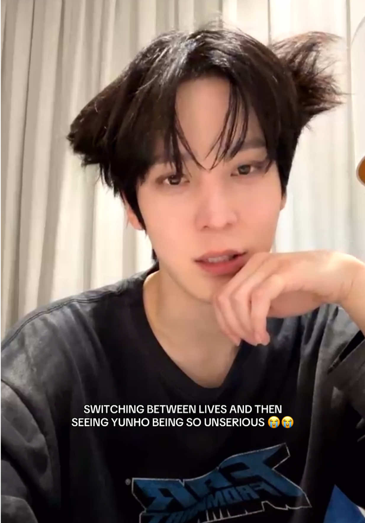 yunho being the silliest person ever 😭😭 #ateez #yunho #wooyoung #에이티즈 #fyp 