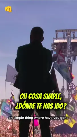 Ese momento en Glastonbury cuando Somewhere Only We Know se convirtió en un himno colectivo ✨ Un lugar al que todos regresamos en nuestra mente. #davis6620 