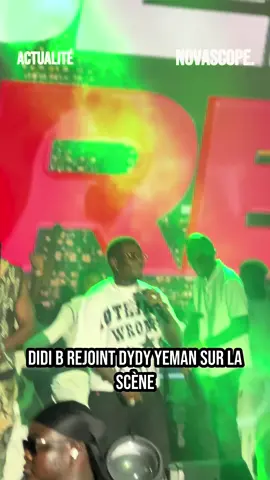 Didi B rejoint Dydy Yeman sur la scène du parc des expositions ! #ParcDesExpositions #Concert #foryoupage❤️ #tiktokcotedivoire🇨🇮 #DydyYeman 