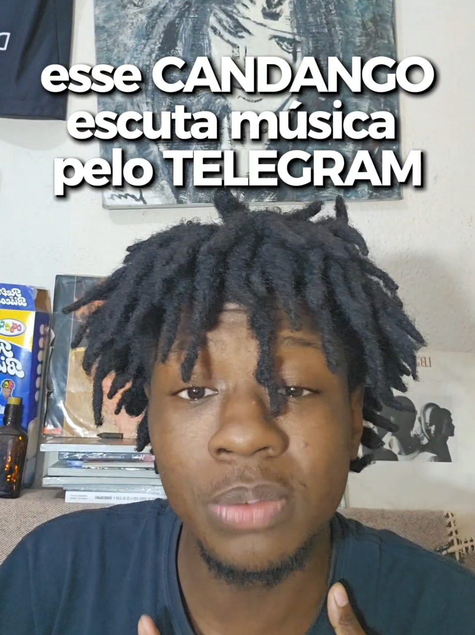 A responder a @lluizaslva O CARA USA O TELEGRAM PRA ESCUTAR MÚSICA #drayareturn #música #músicas #telegram #humor 