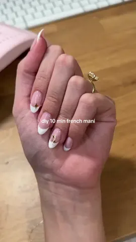a french mani is always in season✨ @ModelonesOfficial #modelonesgelminisalon #modelonesgelpolish #saloninminutes #diynails #amazonnailfinds #nailsathome #fypシ #frenchmanicure #ad