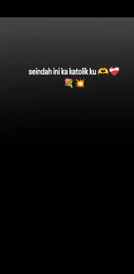 Seindah Ini Ka Katolik Ku🫶❤️‍🩹🎉🥳🙏🙏#katolikku_keren🥰❤️‍🩹🥳 #fyp#fypviraltiktok🖤シ゚☆♡♥️🥀🦋#nttpride🏝🔥fypシviraltiktokfyp🔥nttpride🏝🔥#🚫Sandistory🚫 