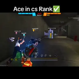 Ace in cs rank✅☠️💚❤️#creatorsearchinsights #proxyserver #freefirelover 
