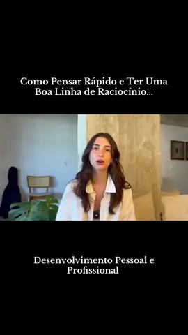 Você já esteve em uma conversa onde precisava responder rápido… mas sua mente simplesmente travou? Ou pior… pensou na resposta perfeita só depois que a conversa acabou? Isso não é falta de inteligência. É um problema que qualquer pessoa pode resolver… se souber o que está travando sua linha de raciocínio. #desenvolvimentopessoal #pensar #raciociniologico #comunicação #fyp 