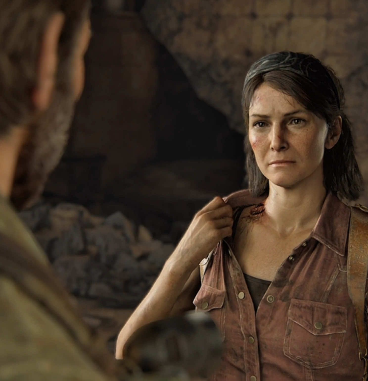 Tess Gets Infected | THE LAST OF US 1 | PS5 #thelastofus #joelmiller #ps5 #naughtydog #เทรนวันนี้ 