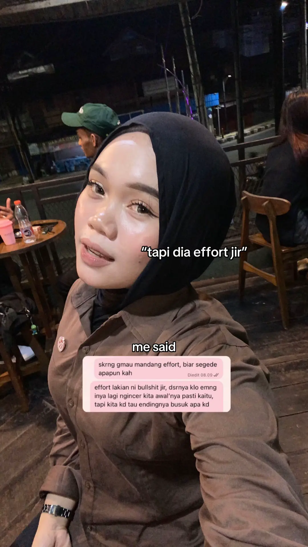 semua cwo bisa ngasi effort klo emng bner’ penasaran 