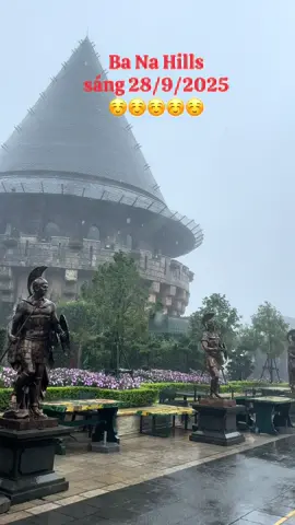 Ba Na Hills sáng nay 28/9/2025 #banahills #banahills🏰 #tiktok #checkinvietnam #banaAFF 