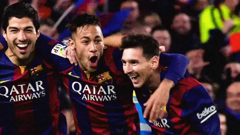 MSN 🥲 #fyp #messi #neymar #suarez #kanyewest 
