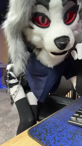 I bet you taste good….  ‼️You can re post/re upload this video just please tag us as a creator furryforgefursuits #loona #cosplay #furry #fursuit #fursuitmaker 