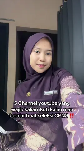 Masih bingung belajar darimana ? Dari youtube juga bisa lhoo, ikutin semua channel ini pasti bakal mgebantu banget buat persiapan tes CPNS kalian #cpns #tipscpns #skdcpns #infocpns 
