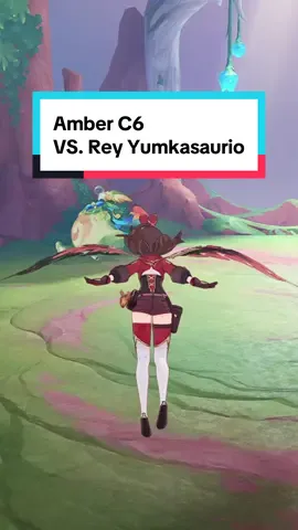 Amberchula conquistando más Natlan #GenshinImpact #amber #ambersolos #natlan 
