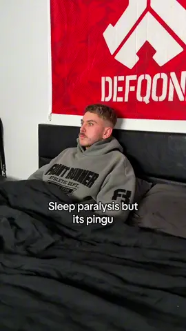 He was a vibe #pingu #sleep #paralysis 