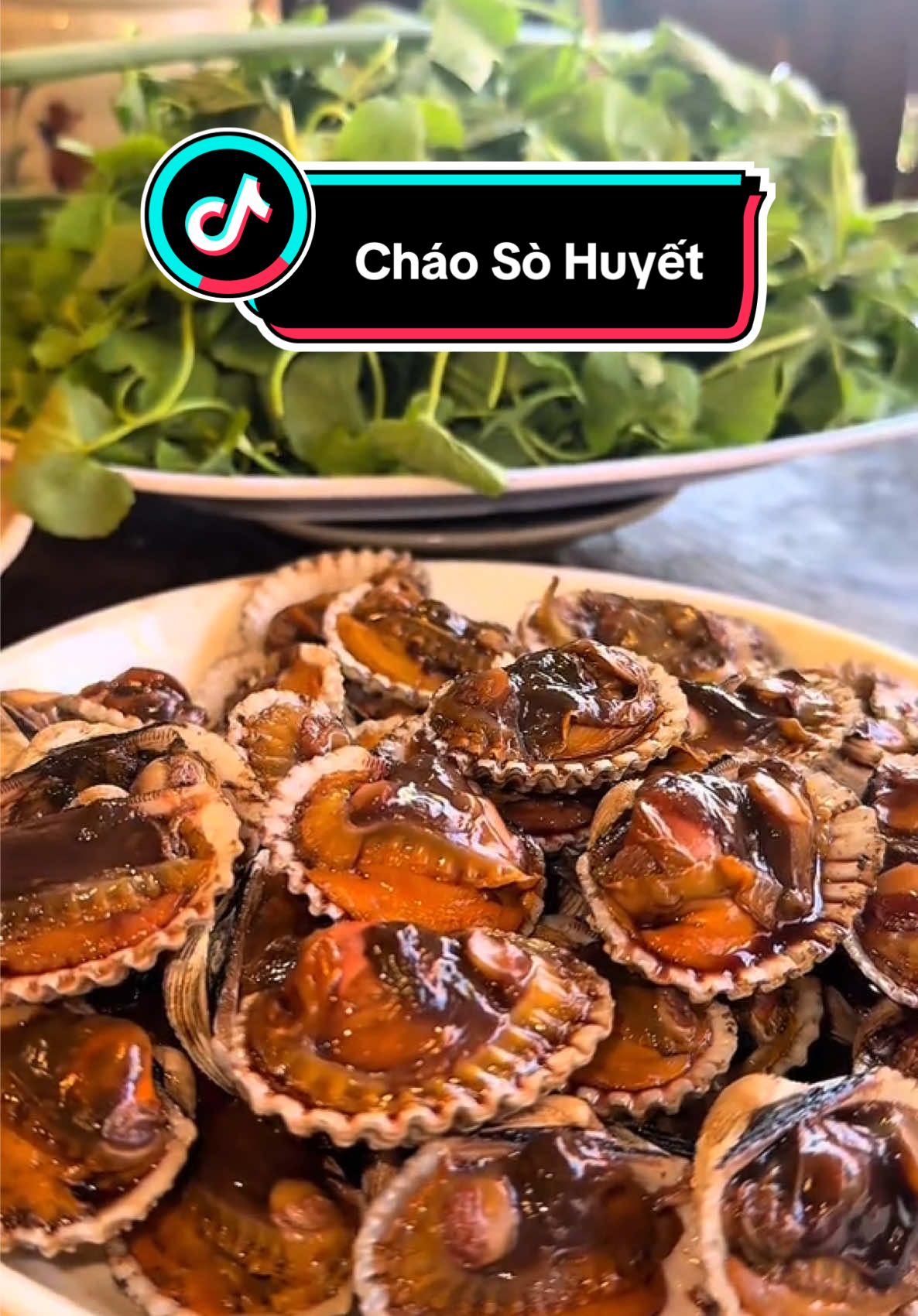Cháo Sò Huyết nóng hổi vừa thổi vừa ăn Cả Nhà ơi 🥰 @Thạch Thuý Hương #huongmientay #nauan #LearnOnTikTok #xuhuong #chaosohuyet 