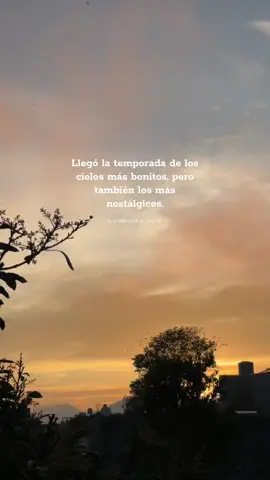 #cielo #sunset #atardecer #Otoño #fraces 