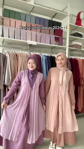 Alamak! Raya lagi?!😍‼️ yuk segera miliki koleksi rayya series nibras 2026✨ #promomakangajian #fyp #sarimbitkeluarga #rayyaseries2026 #nbrsofficial 