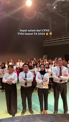Selamat berproses, CPNS TVRI Sumut TA 2024! Teruslah beradaptasi dan berinovasi. Gaspoll untuk mengabdi, semangat berkarya, dan melayani negeri! #TVRISumut #cpns2024 #mediapemersatubangsa #CASN2024 #tvrisumaterautara 