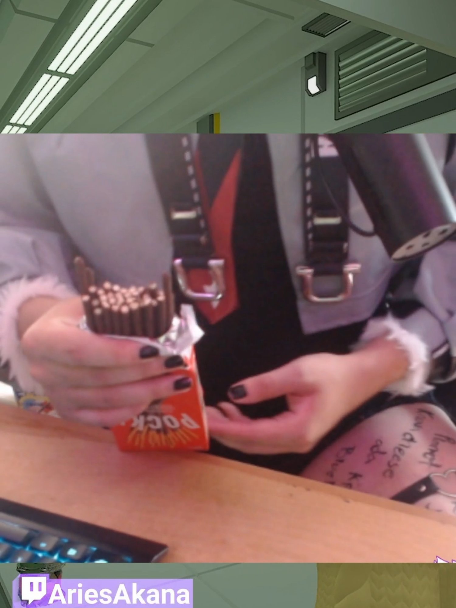 ARIES SHOULD BE BANNED FROM POCKY #lockdownprotocol #twitch #fyp #fypシ #ariesakana  @jozukai