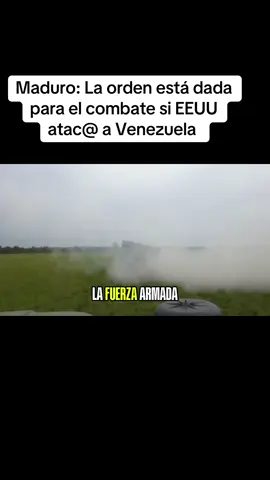 “La orden para el combate está dada”.  Todo el sistema de defensa de Venezuela está listo en caso de cualquier agresión de EEUU contra el país. 