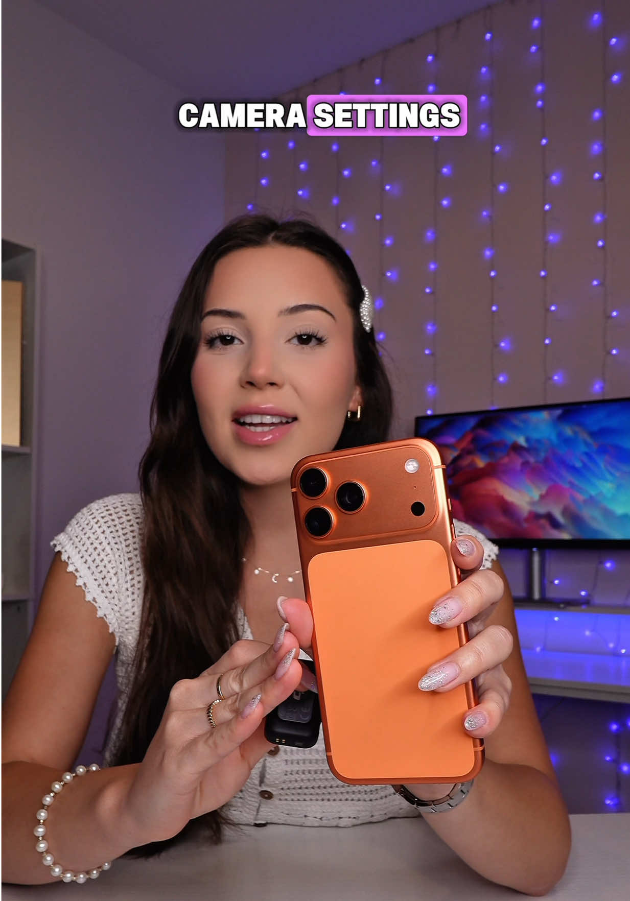 The best camera settings for your new iPhone 17 Pro! #iphone #iphonehacks #iphonetips