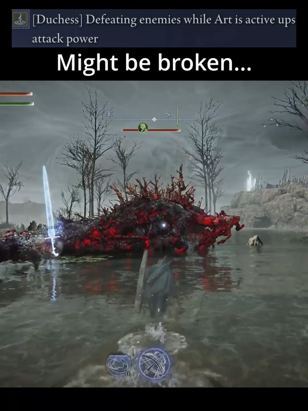 Maybe I was sleeping on duchess #gaming #eldenring #eldenringnightreign #darksouls #bloodborne #sekiro #soulslike