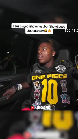 Fans played ishowmeat for IShowSpeed Speed angry😂🔥 #ishowspeed #fyp #ishowspeedlive 