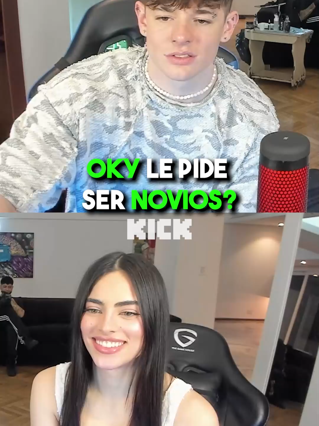 AHORA SON NOVIOS? #fyp #kick #twitch #okyy