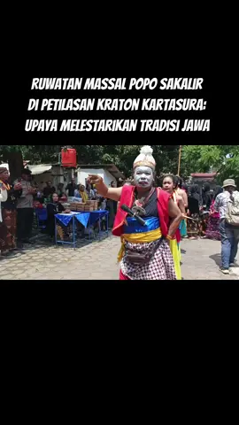 Ruwatan Massal Popo Sakalir di Petilasan Kraton Kartasura:Upaya Melestarikan Tradisi Jawa #fypシ #fyp #foryourpage #budaya 