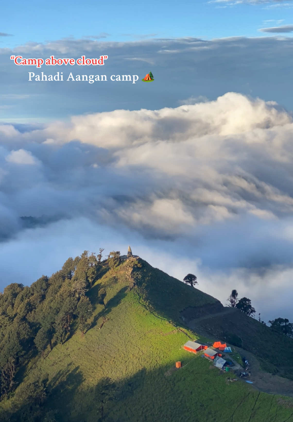 बादल माथिको क्याम्प मा स्वागत छ । For more details: 9867321930 / 9848337131/ 9844949811 #pahadiAagancamp #pahadiaangancamp🏕️ #DashainPackage #RukumDiaries #AdventureMeetsLuxury 