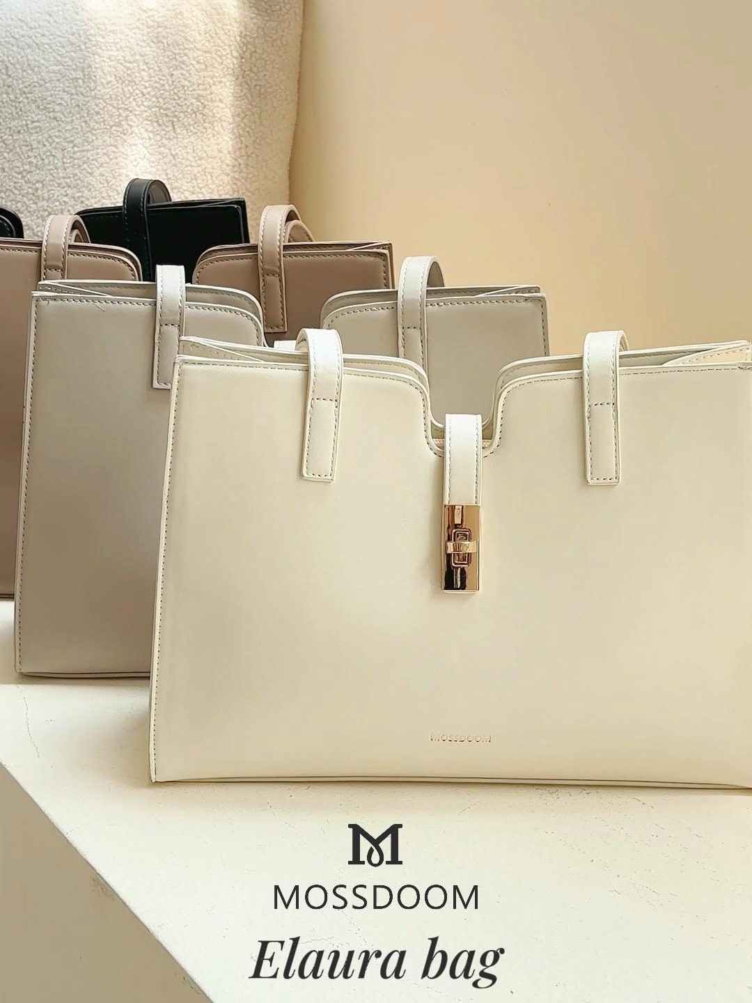Where elegance meets everyday ease 💫 The Elaura Bag is timeless, versatile, and ready to elevate any outfit — your perfect companion from day to night 🤍 #mossdoomindonesia #PromoGuncang1010 #WIBGajian #TimelessElegance #GajianSale #GAJIHIRING