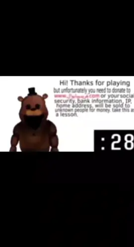 #30secs #freddyfazbear 