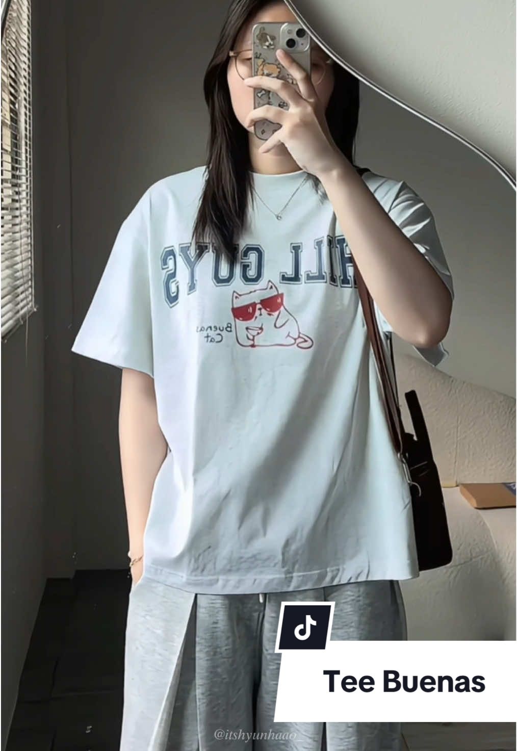 Tee boxy xinh vữ luônn @Buenas.Tee  #review #phoidoxinh #aothun #xh #outfit 