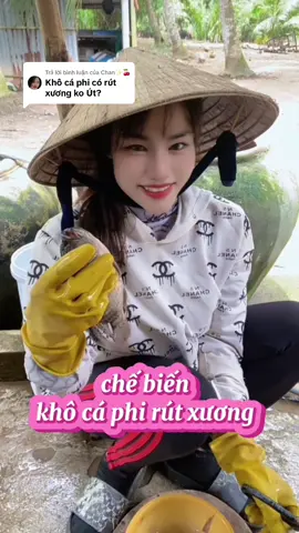 Trả lời @Chan✨🍒 khô cá phi rút xương thịt dày ăn cơm cũng ngon mà làm mồi lai rai cũng hết sảy luôn nghen#trend #xuhuongtiktok #nauancungtiktok #trendingtiktok #khôngonmỗingày