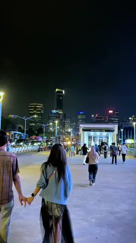 city light at Jakarta 🌃✨ #citylights #4u #foryoupagе #jakarta #vibesmalamhari 