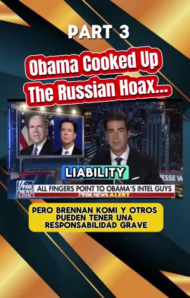 News alert! The director of National Intelligence, Tulsi Gabbard, releasing a bombshell report today that shows a conspiracy by a sitting President, Barack Obama, and his Intel agencies to sabotage the president elect Donald Trump.  #russianhoax #obama #comey #tulsigabbard #jessewaters 