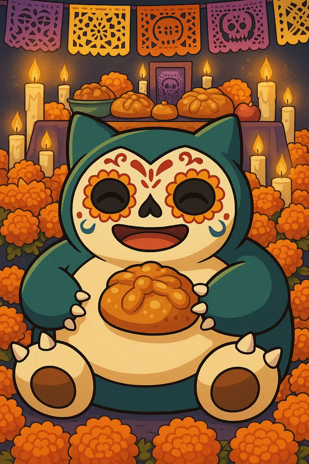 #pokemon #wallpaper #catrina #snorlax 