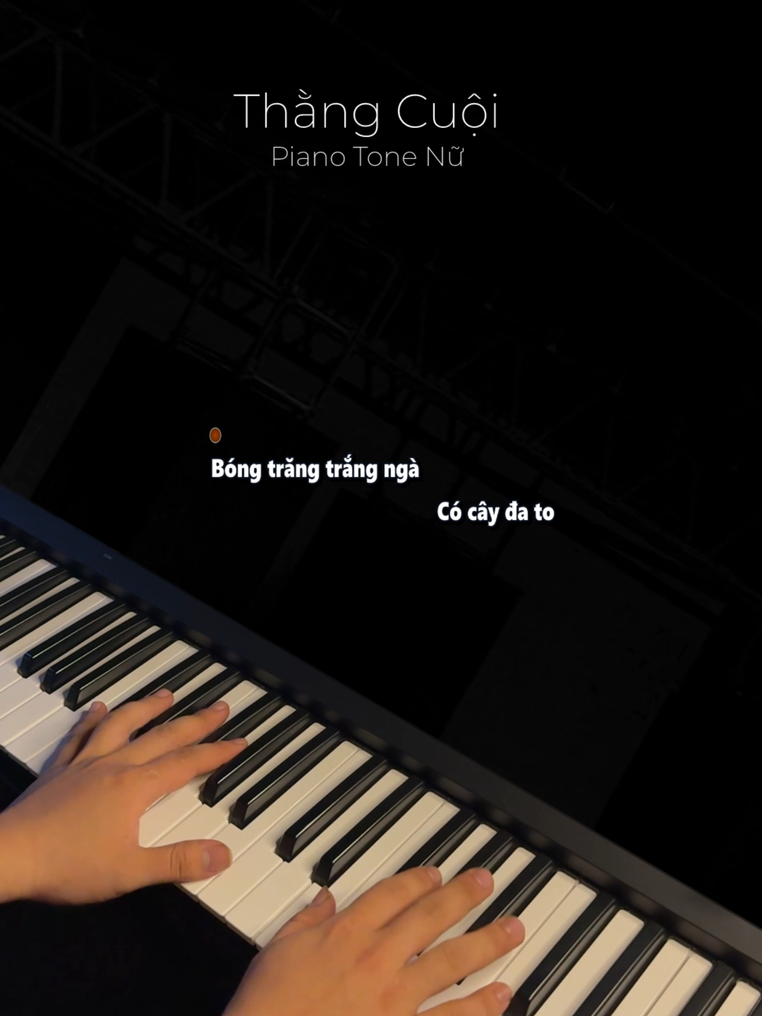 Thằng Cuội | Piano Tone Nữ #thangcuoi #trungthu #piano #pianocover #cover #duet #karaoke #xuhuong #fyp