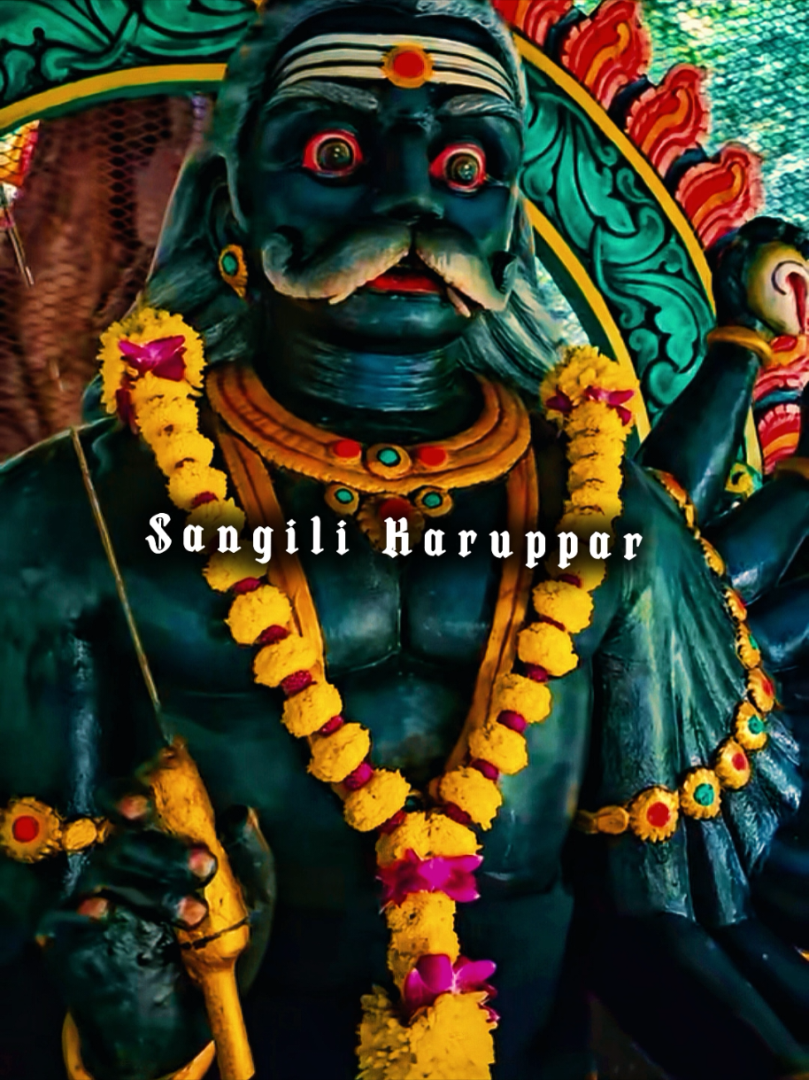 Sangili Karuppar Thunai⚜️ #sangilikaruppu #ayya #tamil #urumimelam #thecalmtemple 