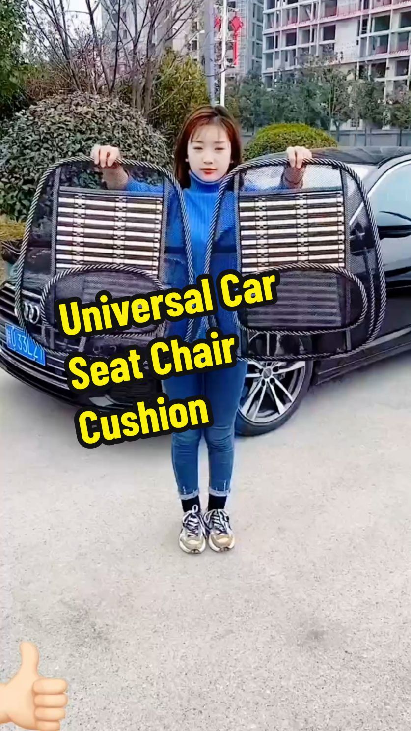Universal Car Seat Chair Cushion#fyppppppppppppppppppppppp #trending #goodcarproducts #tiktokshop #tools #chaircushion 