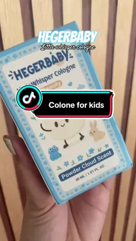 HEGERBABY littlewhisper cologne baby perfume long lasting fragrance gentle safe for kids 30ml #cologne #powderscent #fragrance #fyp 
