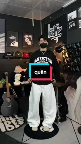 quần nỉ ống cong #outfit #thebadgod 