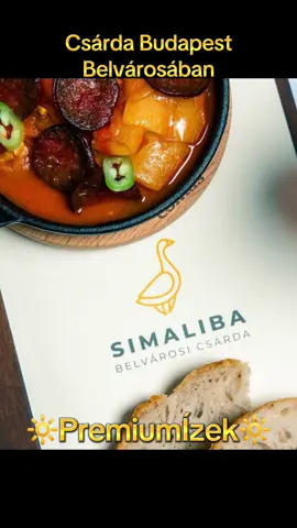 Budapesten a belvárosban a Piarista utcában található a Simaliba Csárda, ahol libás ételek, extra lángosok, finom Méhes-Mézes gyümölcsszörpök, túrós béles, bográcsgulyás is kóstolható. Magyaros csárda Budapesten. @SIMALIBA #csárda #budapest #neked #forupage 